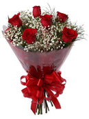 Buquê de Rosas Vermelhas 6 Unidades