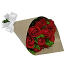 Buquê com 12 Rosas Nacionais Clássico