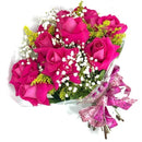 Mega Promo Buquê Especial 12 Rosas Pink