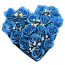 Coração de Rosa Azul