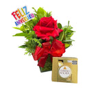 Rosa Colombiana Feliz Aniversário Ferrero Roche